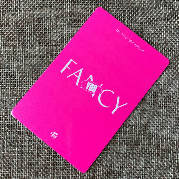 TWICE MINA [ FANCY YOU ] Official Pre-Order Photocard, B Ver. / New / Gift