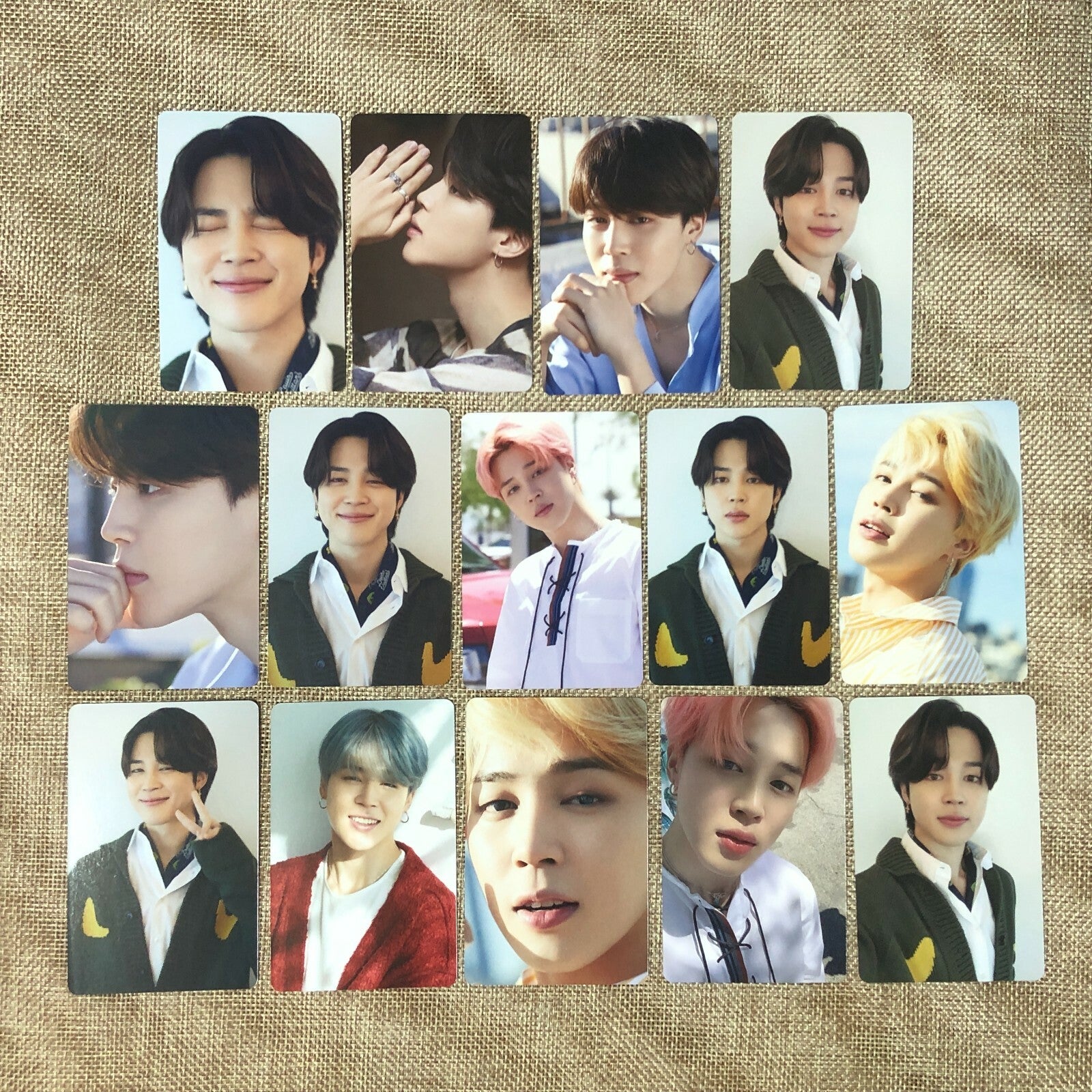 BTS JIMIN [ DICON 101 CUSTOM BOOK ] Official Photocard Set of 14 / New / Gift