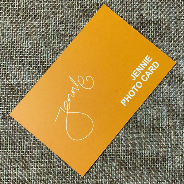 BLACKPINK JENNIE [ VITA 500 ] Official Limited Photocard, YG GOODS / New / Gift