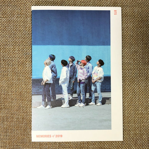 BTS [Memories of 2019] Official DVD Folding Mini Booklet Photobook / New / Gift