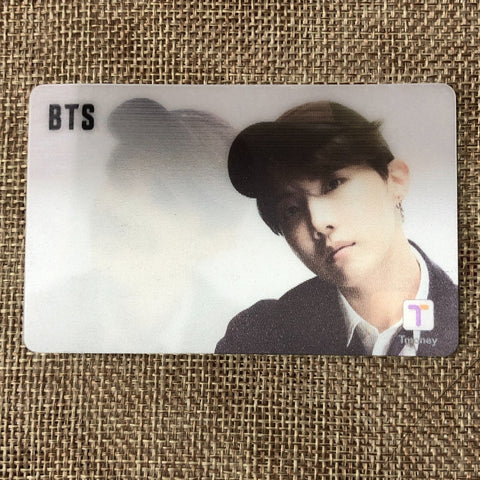 BTS J-HOPE [2020 CU T-Money] Official Lenticular transparent Photocard / Gift