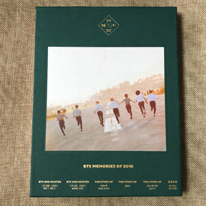 BTS GROUP [ Memories of 2016 ] Official Photobook + DVD Set / New / Gift
