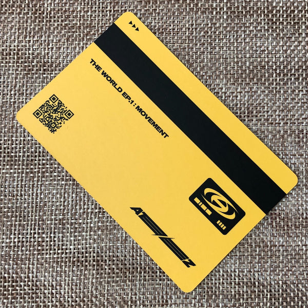 ATEEZ YUNHO [THE WORLD EP.1 : MOVEMENT] Official ID Photocard, Diary Ver. / Gift