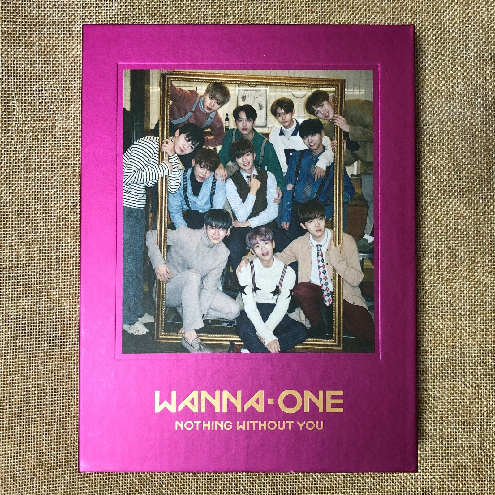 WANNA ONE [ 1-1=0 NOTHING WITHOUT YOU Album ] Photobook+CD / NO PC / Gift