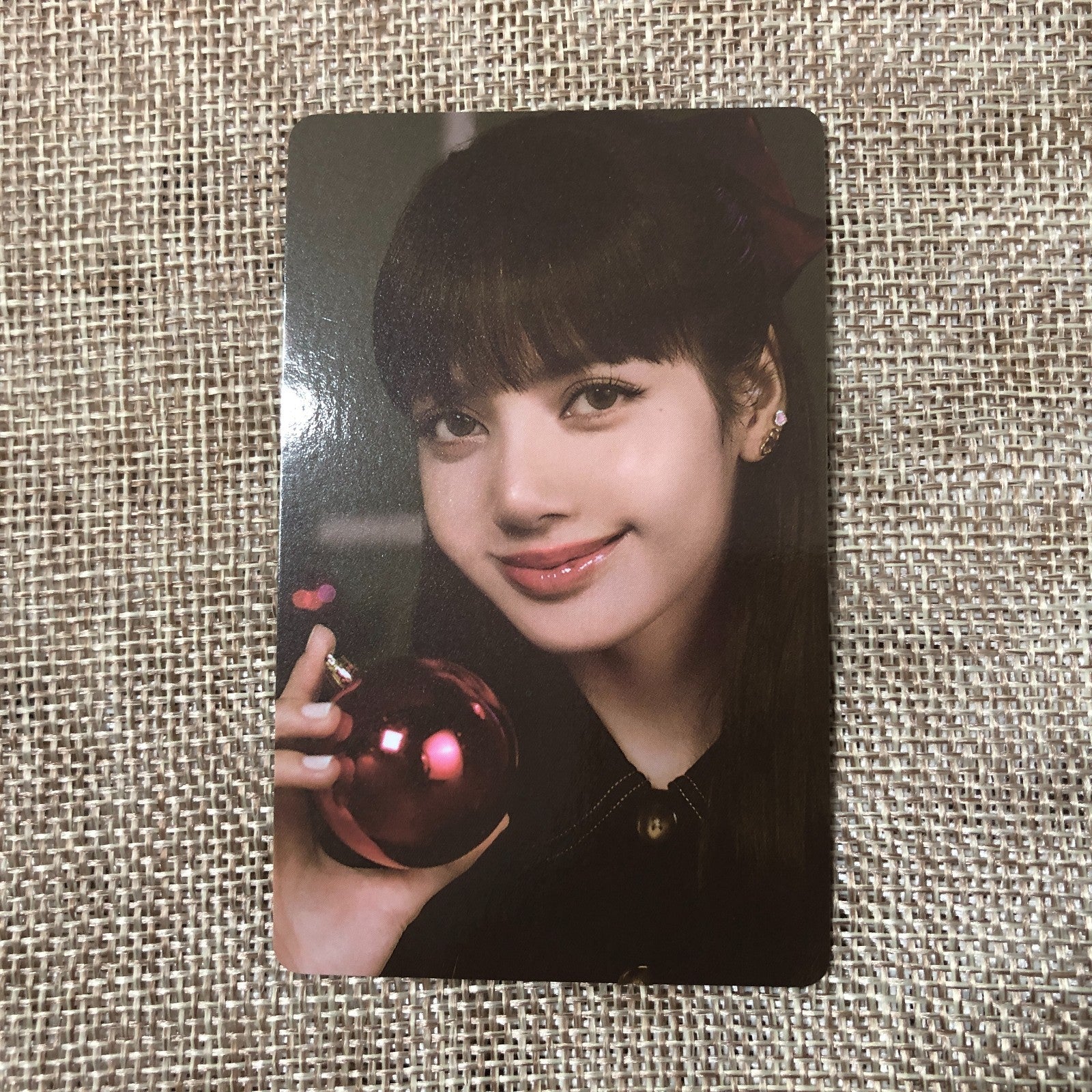 BLACKPINK LISA #2  [THE GAME Photocard Collection] Christmas Ed / New, Rare/GFT