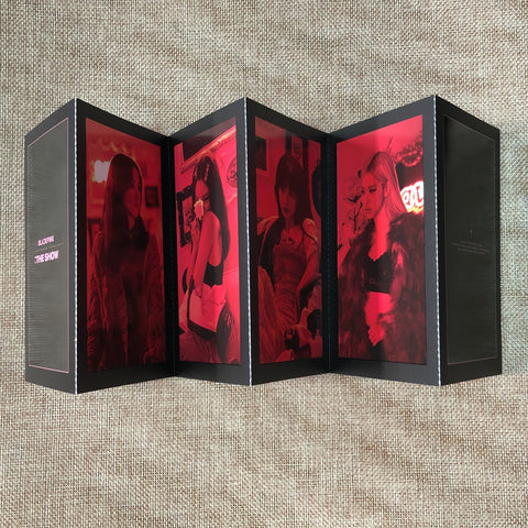 BLACKPINK GROUP [ THE SHOW DVD ] Official Accordion Book / New / Gift