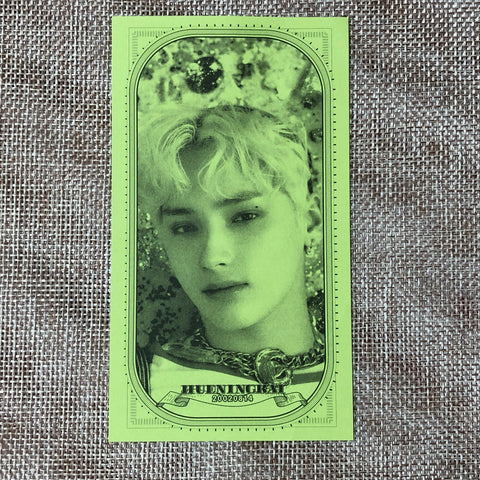 TXT HUENINGKAI [Fight or Escape] Official AR Card Photocard, Escape Ver. / Gift