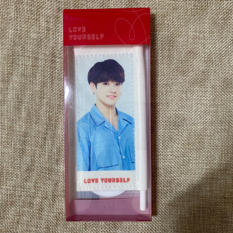 BTS JUNGKOOK [ Love Yourself World Tour ] Official Mini Flag / New / Gift