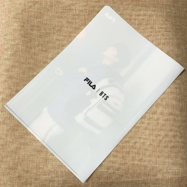 BTS SUGA [ FILA PROJECT 7 ] Official Clear File Holder / New / Gift