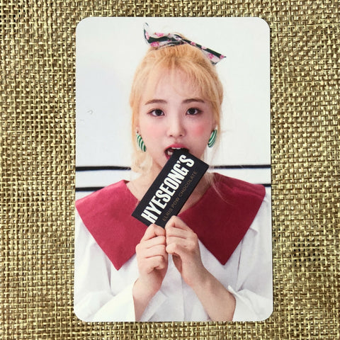 ELRIS HYESEONG [ COLOR CRUSH ] Official Photocard, 2nd Mini Album / New / Gift