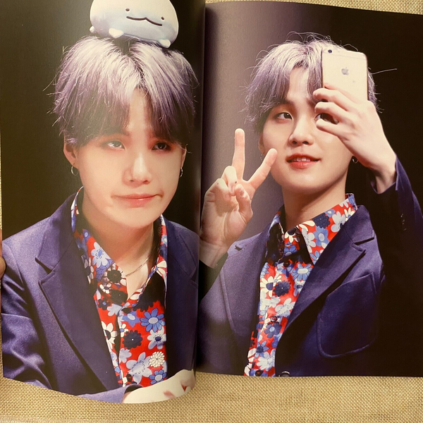 BTS SUGA [ DIVE Exhibition Photobook ] 48 pg, 21x29 cm / New, Rare / Gift