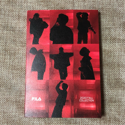 BTS GROUP [ FILA 2020 Fall Collection ] Official Postcard Photobook / New / Gift