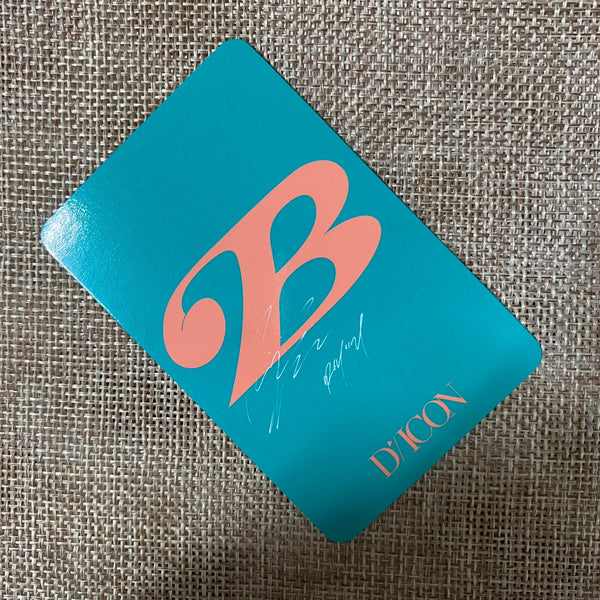 BTS RM #3 [ DICON Dfesta 2022 ] Official Photocard / New / Gift