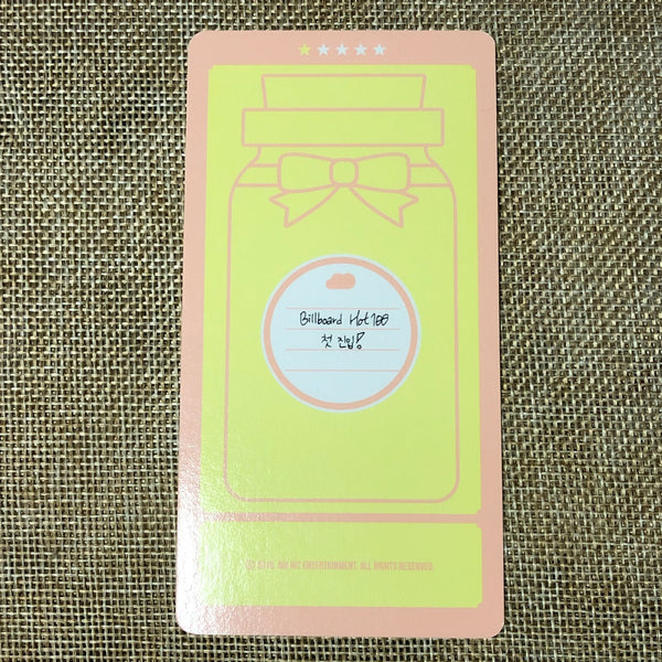BTS RM #1 [ 4th Muster Happy Ever After ] Official Cloud Photocard / New / Gift