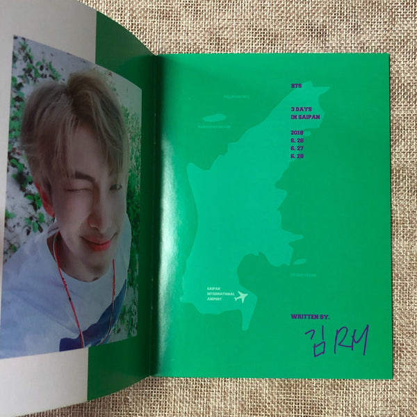 BTS RM [2018 Summer Package Saipan Selfie Book] Official Photobook / New / Gift
