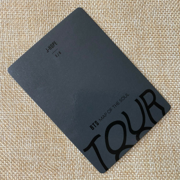 BTS J-HOPE 6/8 [ Map Of The Soul Tour ] Official Mini Photocard / New / Gift
