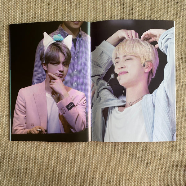 BTS JIN [KEEP CALM AND HBD JIN Exhibition Photobook] 32 page / New, Rare / Gift