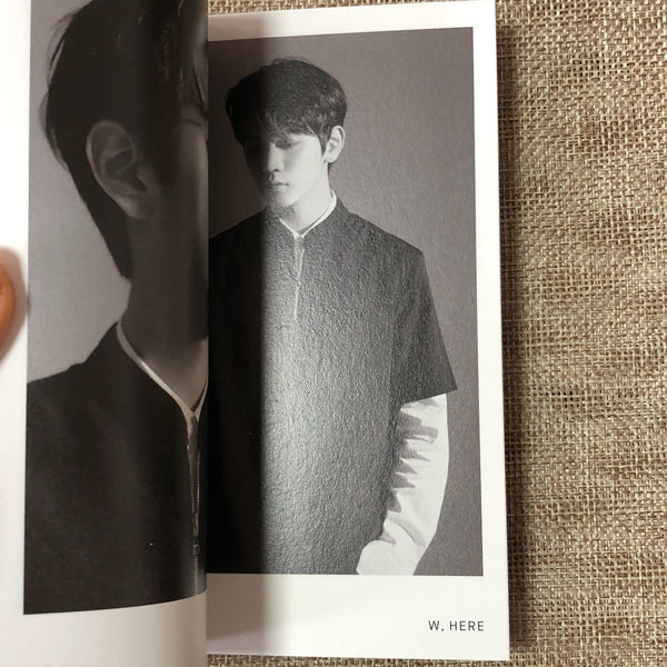 Nu'est W [ W.HERE ] Official Mini Photobook, Portrait Ver. / New / Gift