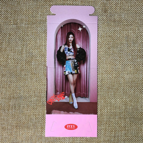 ITZY CHAERYEONG [CRAZY IN LOVE] Official Standing Card Photocard, 1st Album /+G