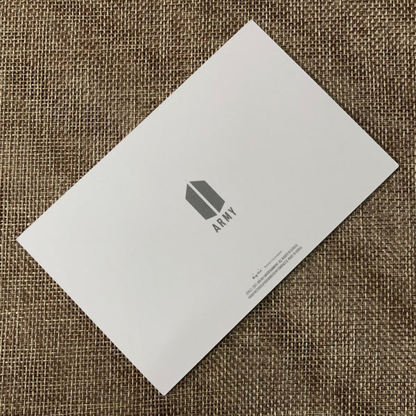 BTS GROUP [FANCLUB 4th ARMY Membership] Official Photocard Postcard / New / Gift