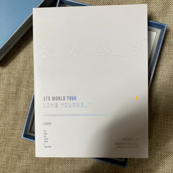 BTS [Love Yourself Europe] Official DVD / Photobook + 2 DVD, No PC / New / Gift