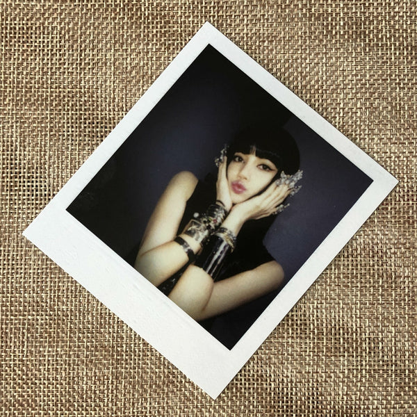 BLACKPINK LISA #2 [ LALISA ] Official Polaroid Photocard, Black Ver / New / Gift