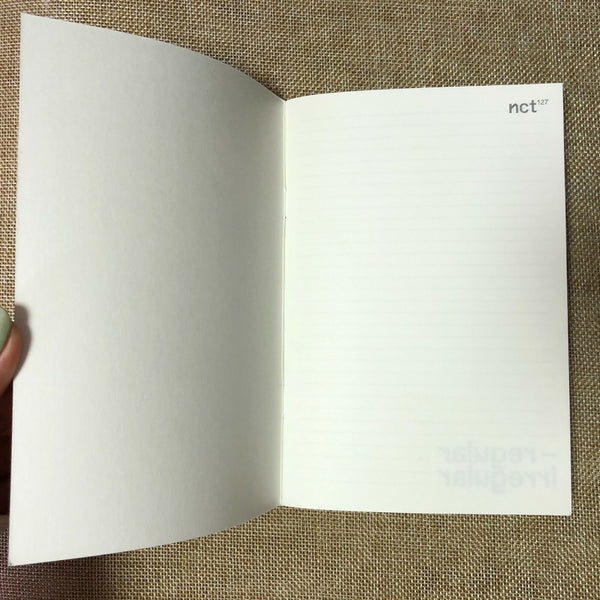 NCT 127 JOHNNY [ Regular-Irregular ] Official Mini Notebook / New / Gift