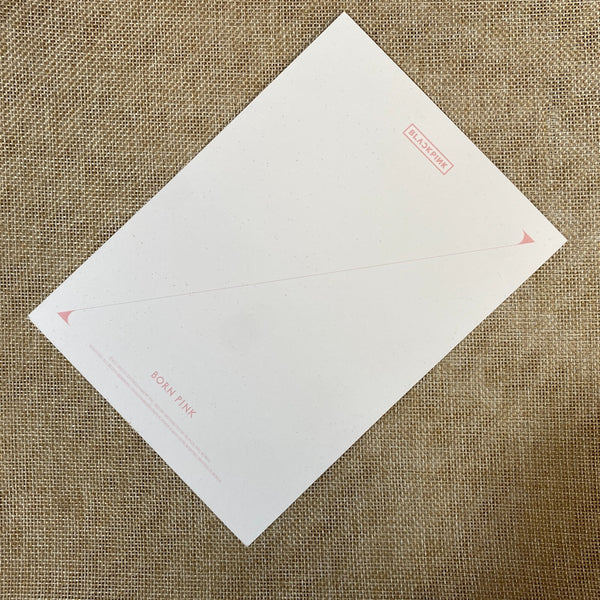 BLACKPINK ROSE #4 [Born Pink] Official Large Postcard, Box Set Ver / New / Gift