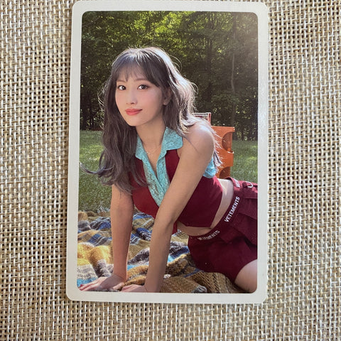 TWICE MOMO [ Between 1&2 12 POB Preorder Official Photocard ] New / +Gift