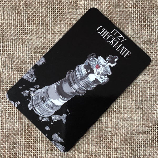 ITZY YEJI #3 [ CHECKMATE Limited Ed. ] Official Photocard / New / Gift