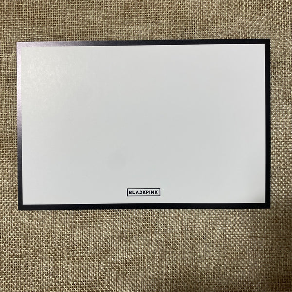 BLACKPINK GROUP [ Pre Debut Type 1 ] Official Postcard / New, Rare / Gift