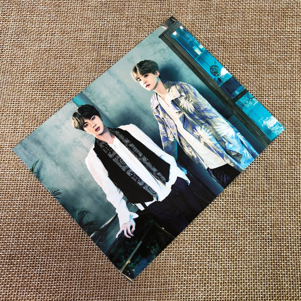BTS JIN SUGA [5th Muster MAGIC SHOP Pop Up] Official Photocard Postcard / Gift