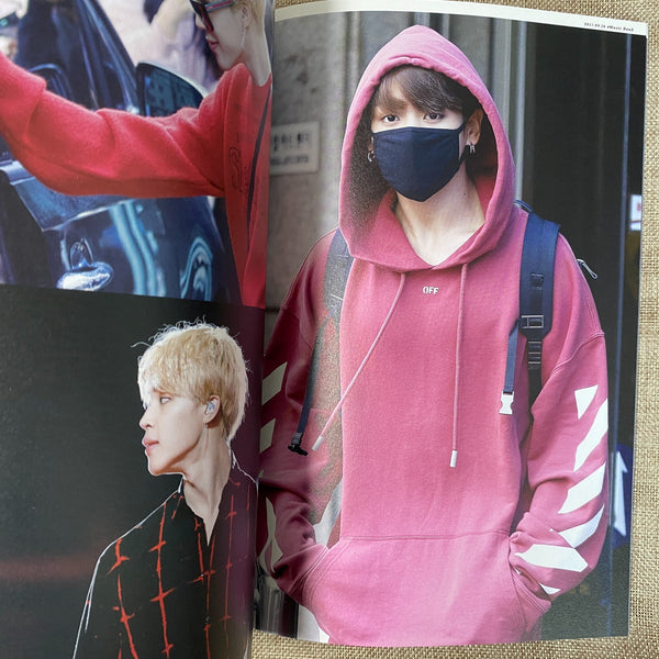BTS JUNGKOOK JIMIN [ Rosso Azure Exhibition Photobook ] 100 pg, 21x30 cm/New/GFT