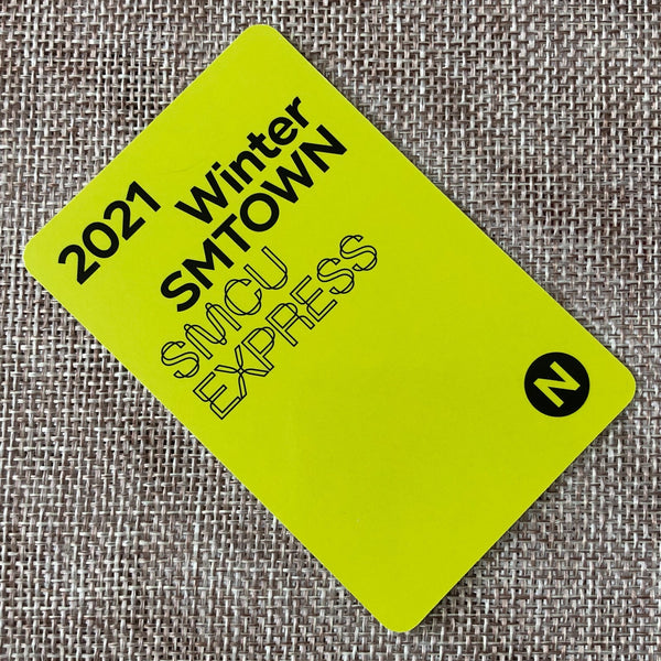NCT 127 XIAOJUN [2021 Winter SMTOWN SMCU EXPRESS] Official Photocard / Gift