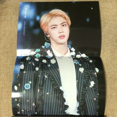 BTS JIN [ Love Yourself World Tour Seoul DVD ] Official Poster / New / Gift