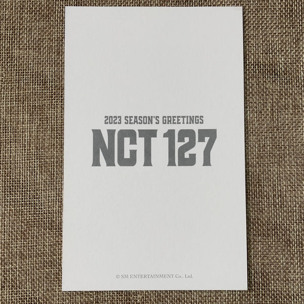 NCT 127 DOYOUNG JAEHYUN [2023 Season's Greetings] Official Postcard / New / Gift