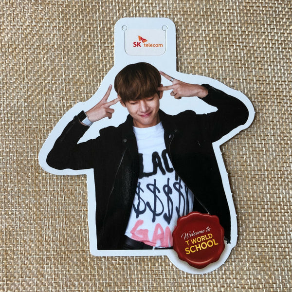 BTS V Taehyung [ SKT ] Official Bookmark Photocard, Limited Edition / New / Gift
