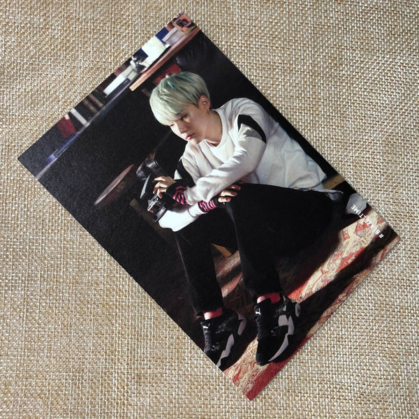 BTS SUGA [ PUMA Blaze Time ] Official Photocard Post card, Photo / New / Gift