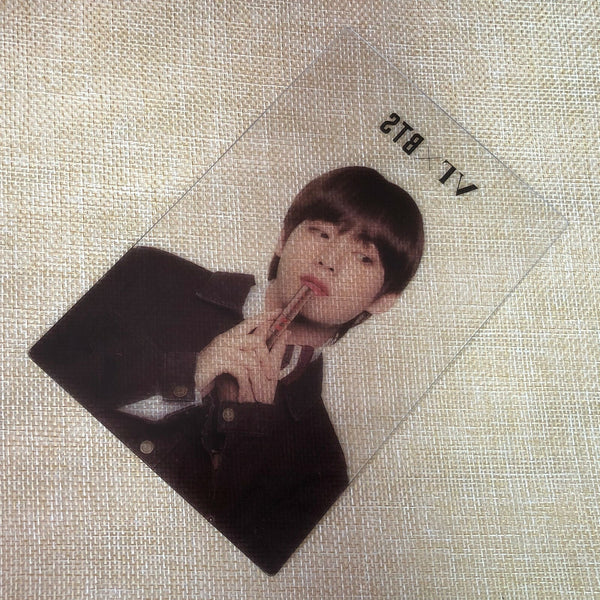 BTS V [ VT L'atelier Perfume ] Official Transparent Photocard / New, Rare / Gift