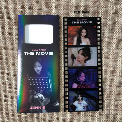 BLACKPINK JENNIE [ The Movie ] Official Limited Film Mark / New / Gift