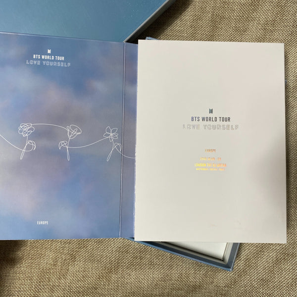 BTS [Love Yourself Europe] Official DVD / Photobook + 2 DVD, No PC / New / Gift
