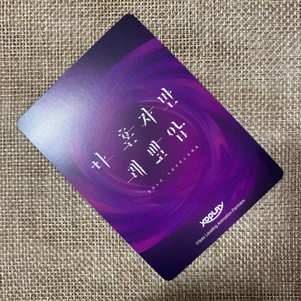 Solo Leveling SL01-03 IGRIS / AR Card (1pc), Authentic Super Rare / New / Gift