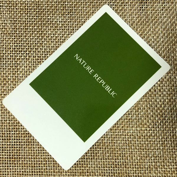 EXO CHANYEOL #1 [Nature Republic] Official Limited Photocard / New, Rare / Gift