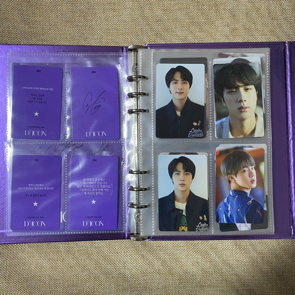 BTS [Dion 101 Photocard Full set] Binder + 100 photocard + 1 postcard / Gift