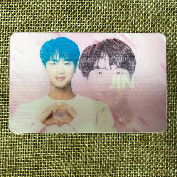BTS JIN [ Chilsung Cider ] Official Lenticular Photocard / New, Rare / Gift