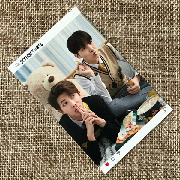 BTS RM J-HOPE [ BTS X Smart Uniform ] Official Photocard / New, Rare / Gift