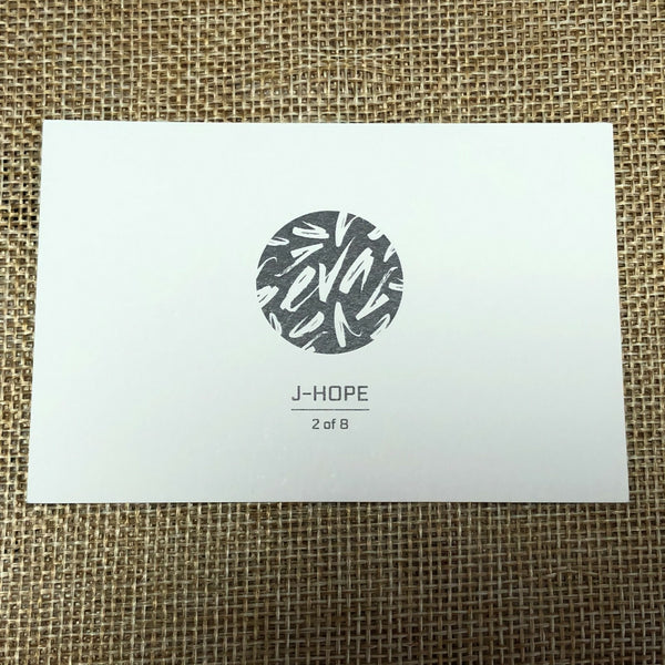 BTS J-HOPE 2/8 [The Wings Tour 2017 Live Trilogy] Official Mini Photocard / Gift