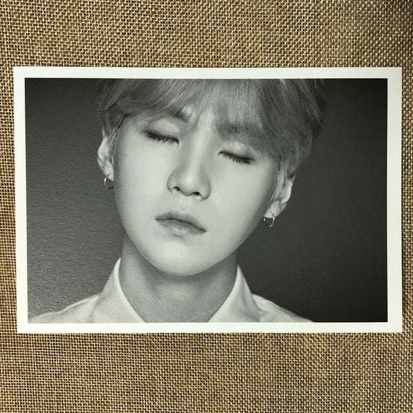 BTS SUGA [The Wings Tour Final] Official Face Photo Collection Set / New / Gift