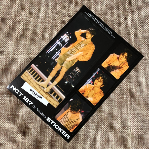 NCT 127 JAEHYUN [ STICKER ] Official Sticker, SEOUL CITY Ver / New / Gift