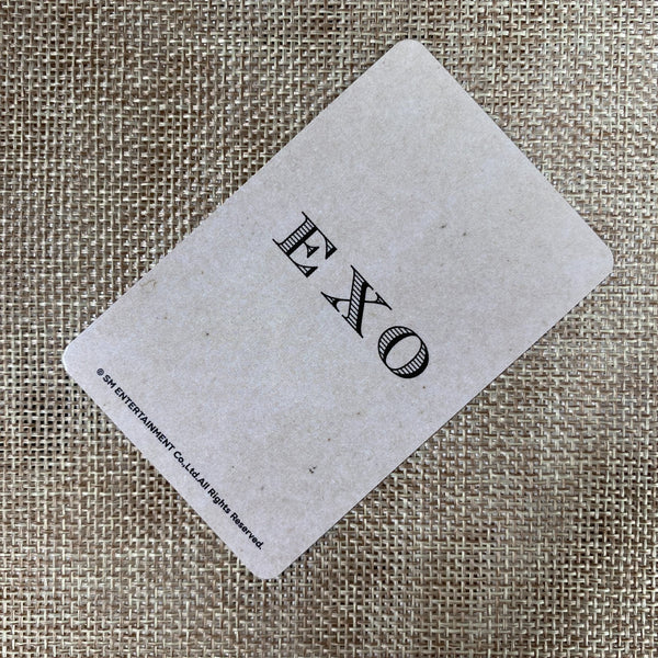 EXO SUHO [2020 Season's Greeting] Official Photocard, POB Withdrama / New / Gift